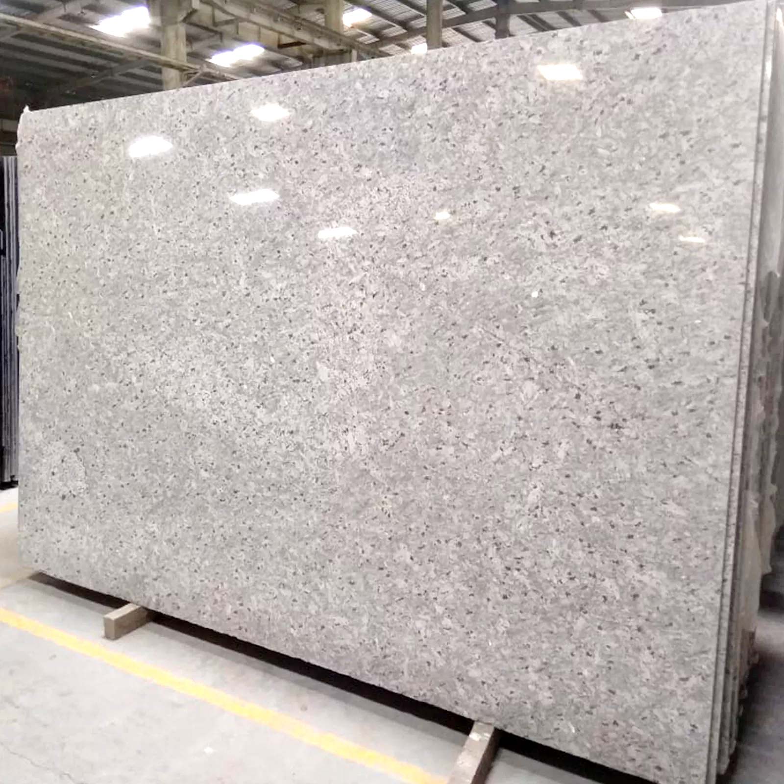 Moon white gangsaw slab