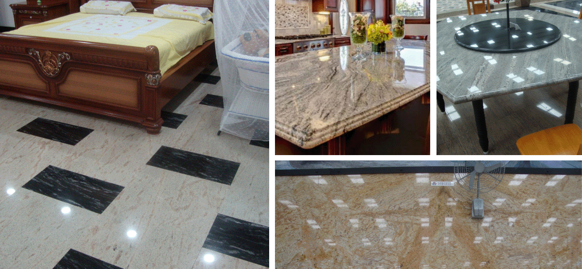 Granite for construction